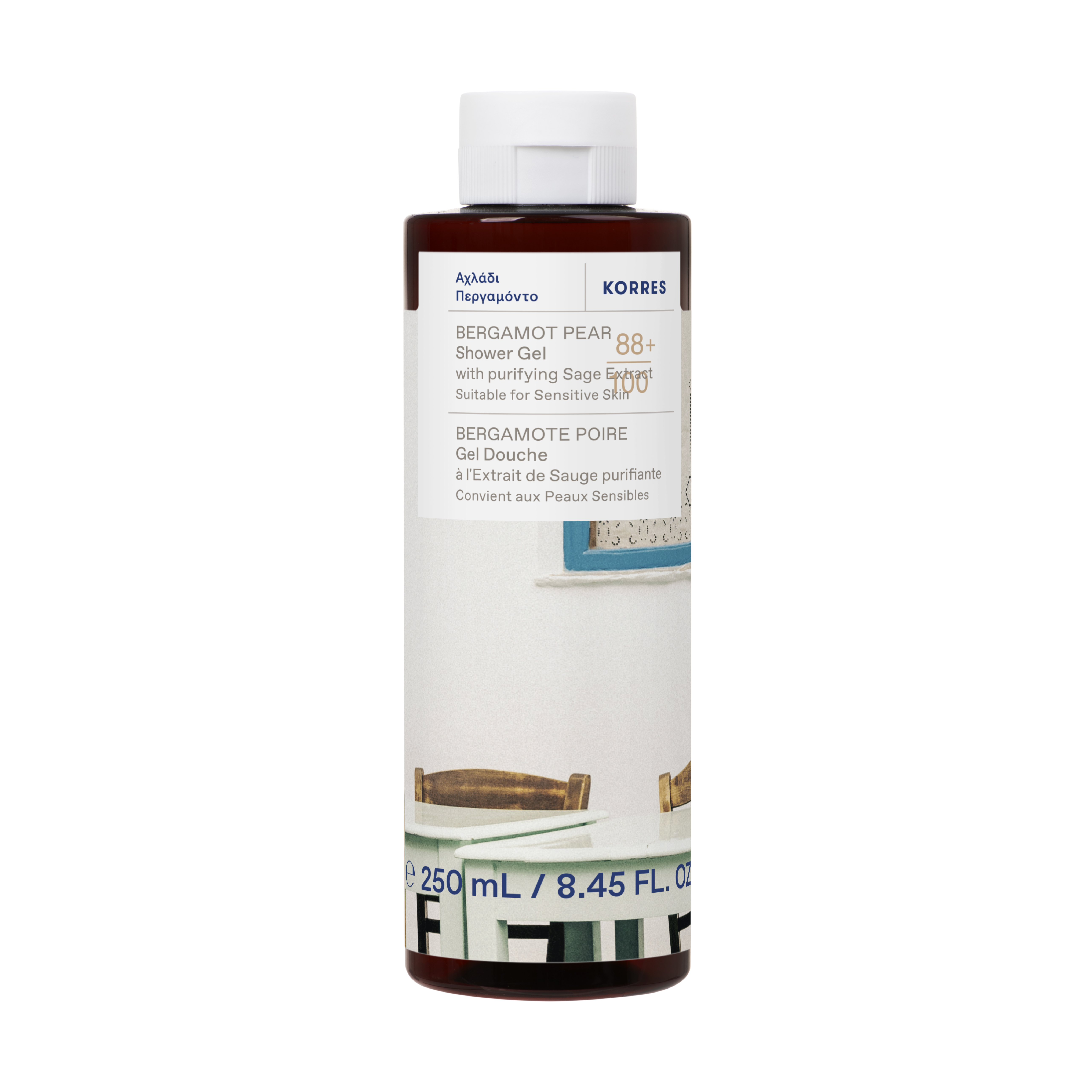 BERGAMOT PEAR REVITALISIERENDES DUSCHGEL 250ml
