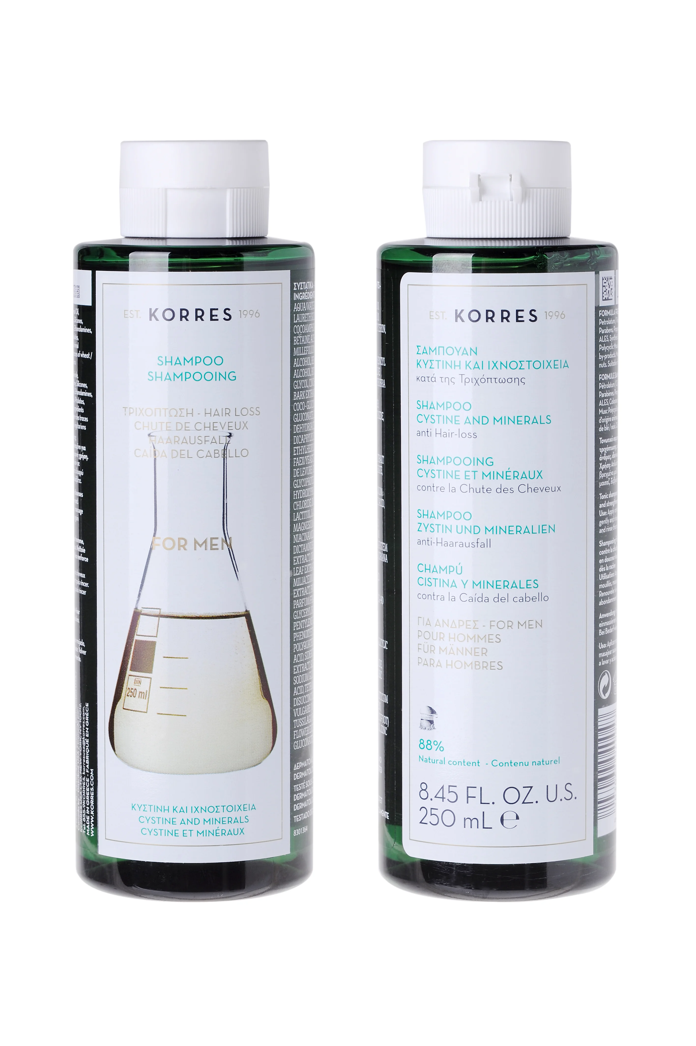 CYSTINE & MINERALS SHAMPOO für Männer 250ml