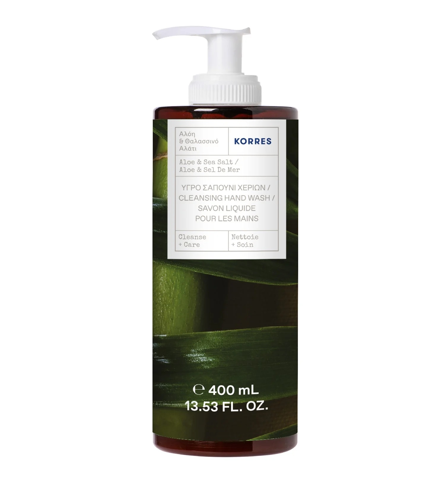 ALOE UND SEA SALT FLÜSSIGE HANDSEIFE