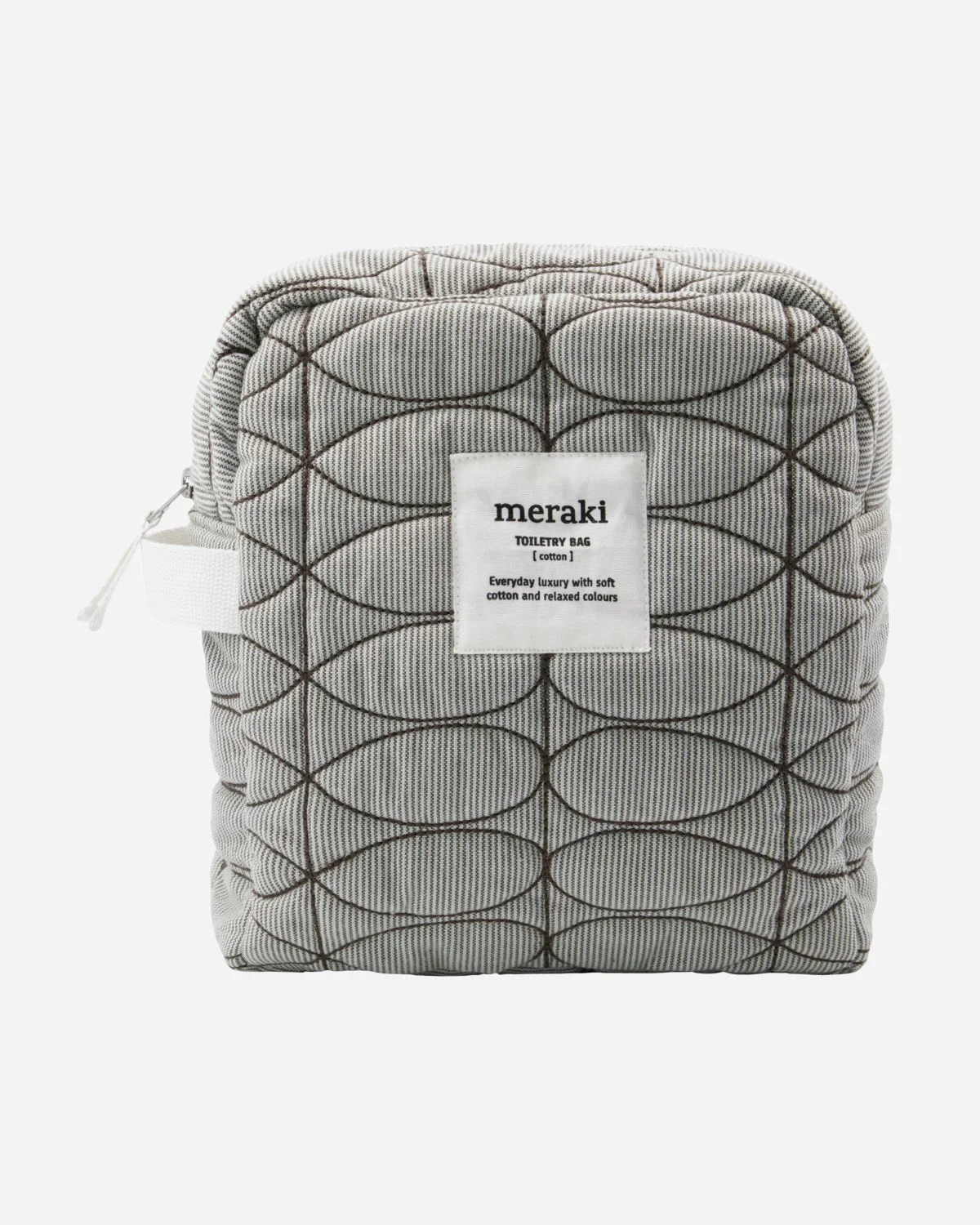 KULTURTASCHE MENTHA , LIGHT GREY 23x10x26cm