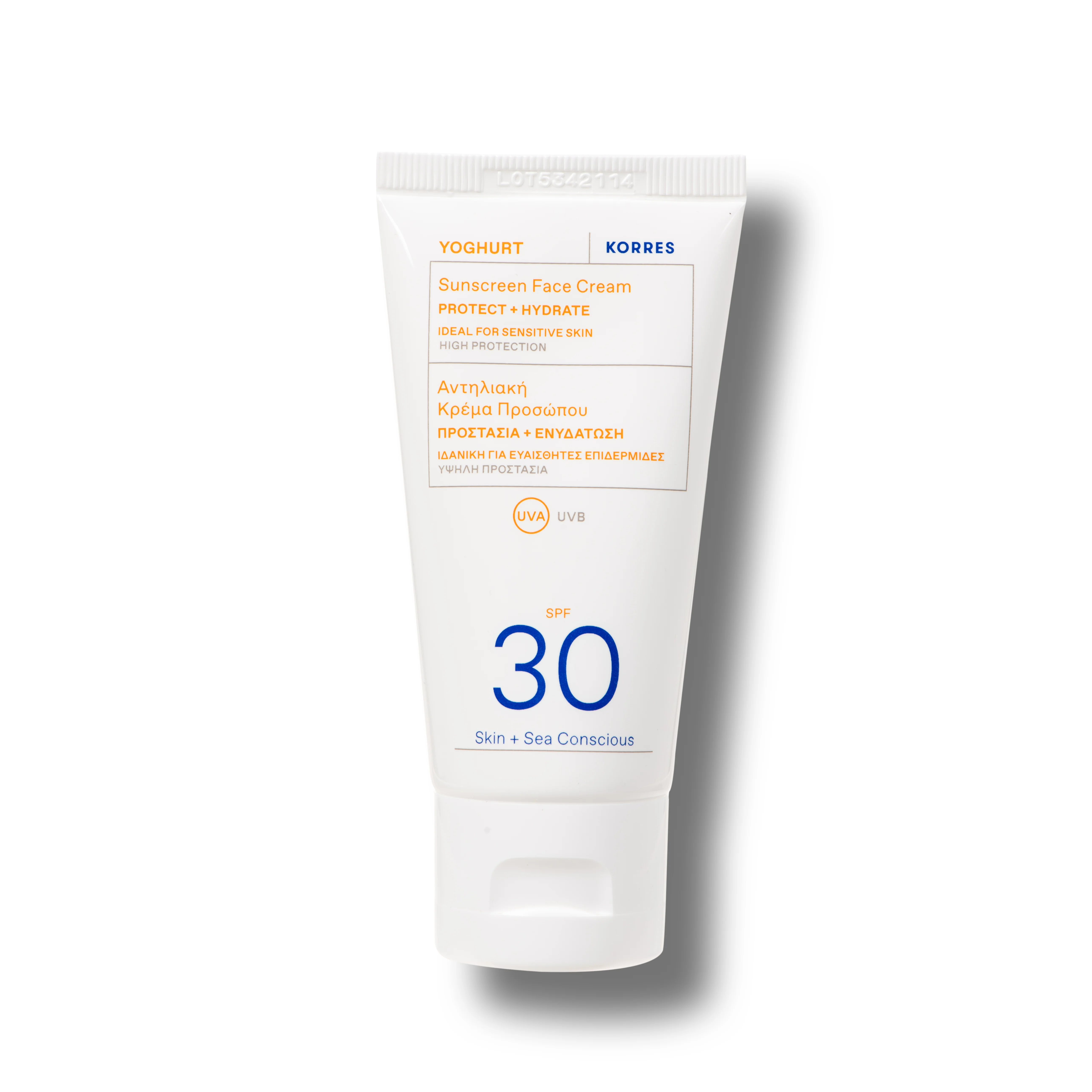 YOGHURT Sonnencreme für das Gesicht SPF30,  50ml