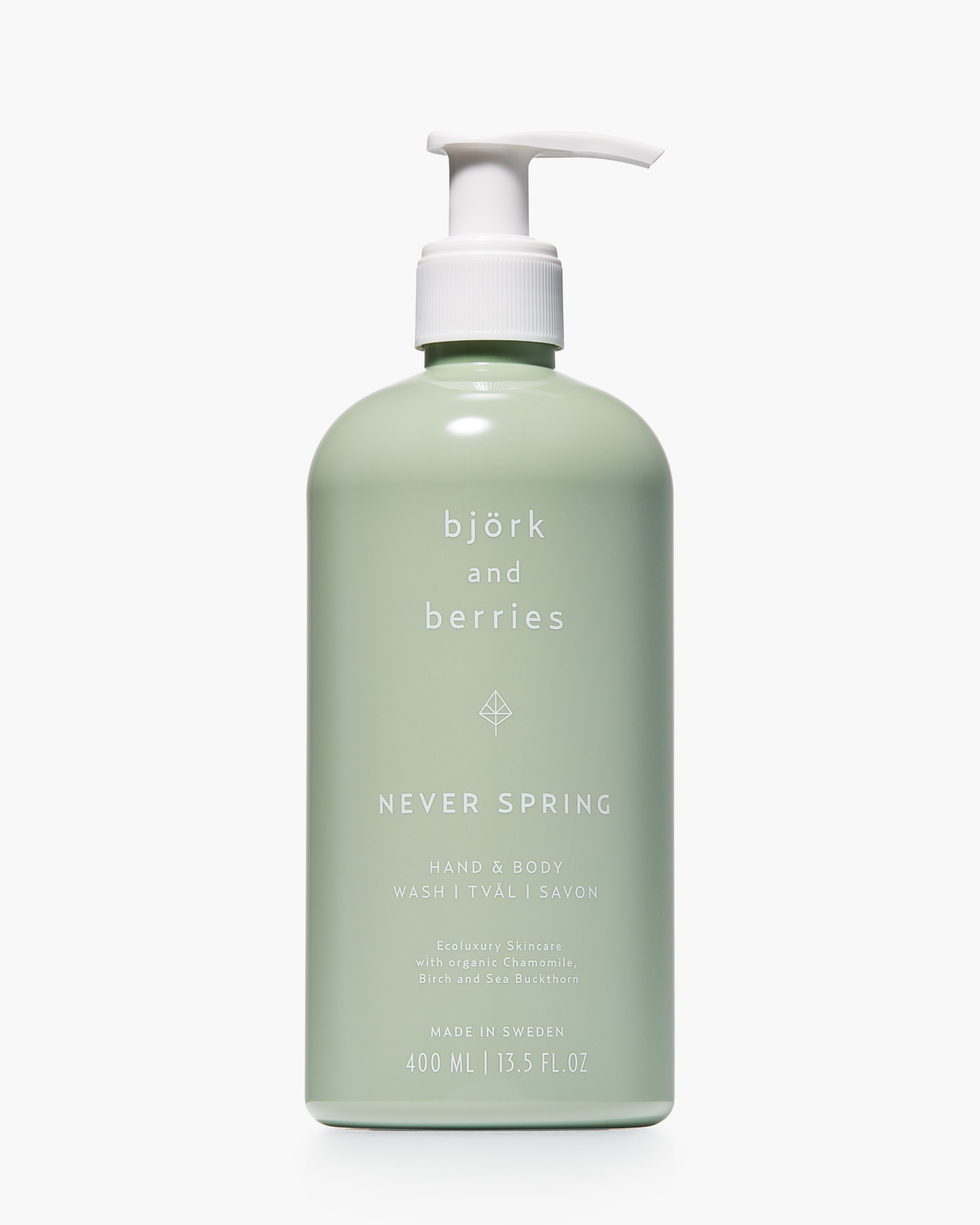 NEVER SPRING HAND & BODY WASH 400ml