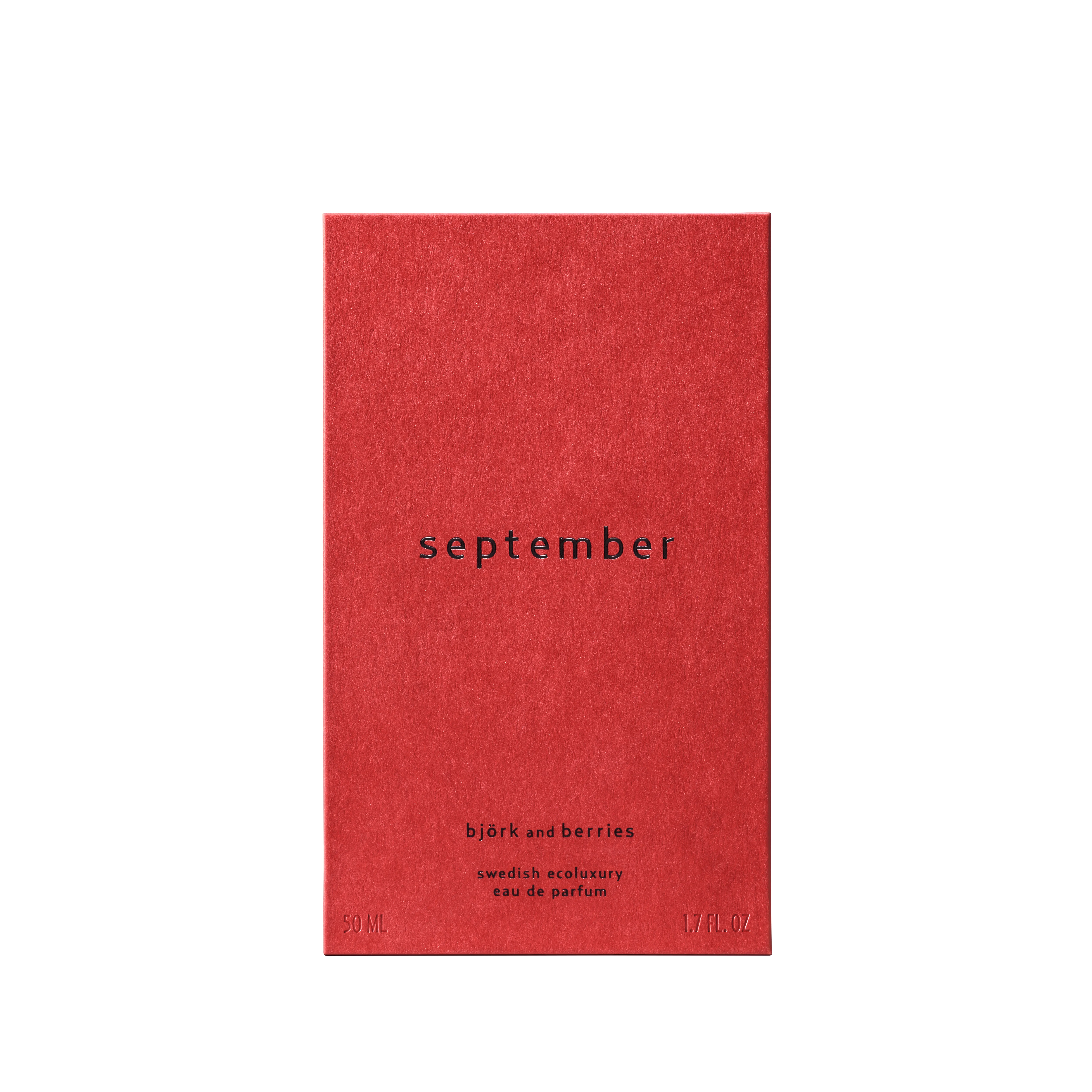 SEPTEMBER EAU DE PARFUM 50ml