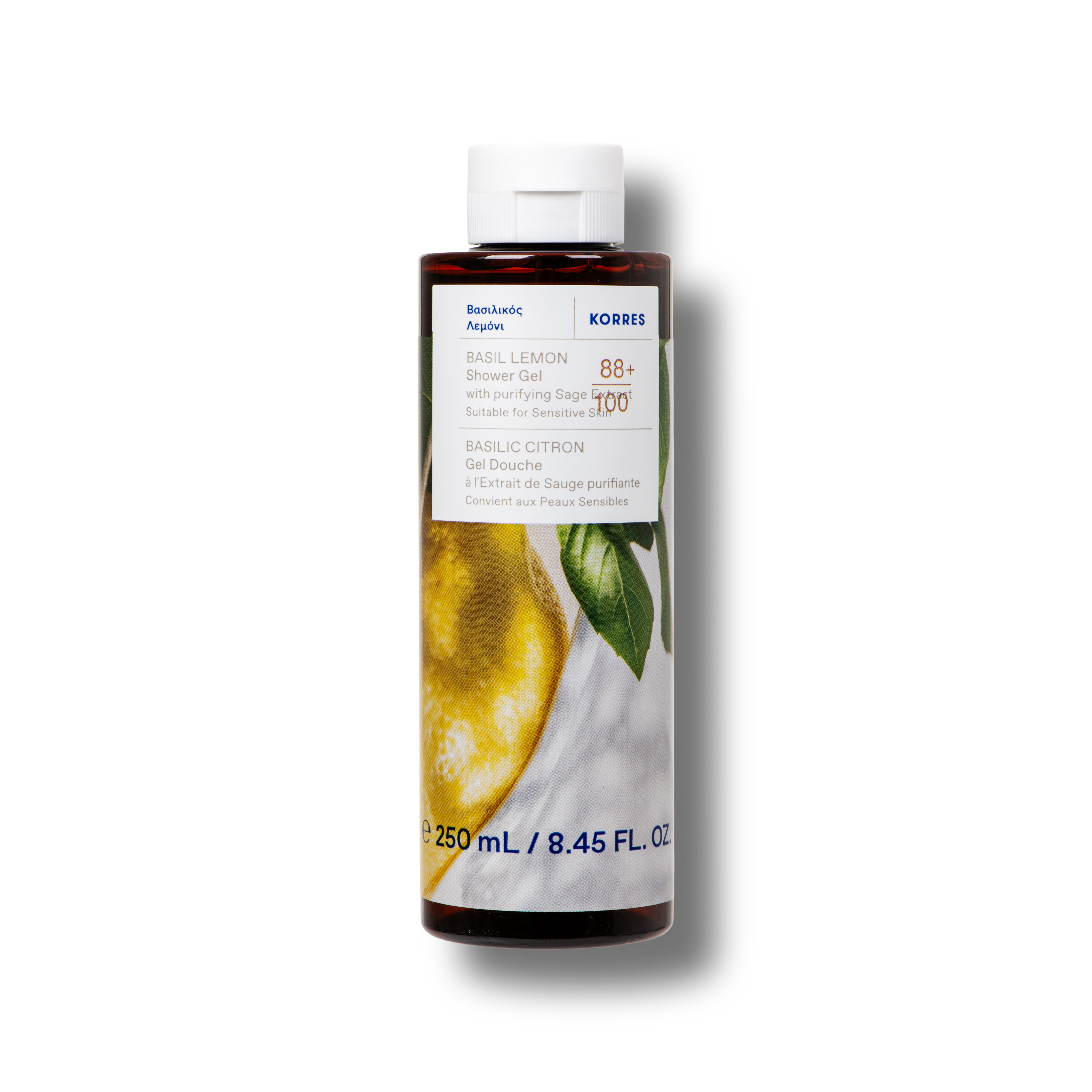 BASIL LEMON REVITALISIERENDES DUSCHGEL 250ml