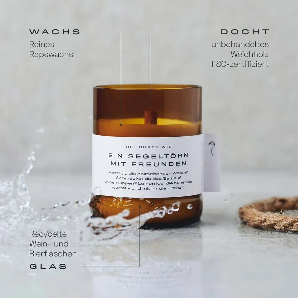 DUFTKERZE EIN SEGELTÖRN MIT FREUNDEN