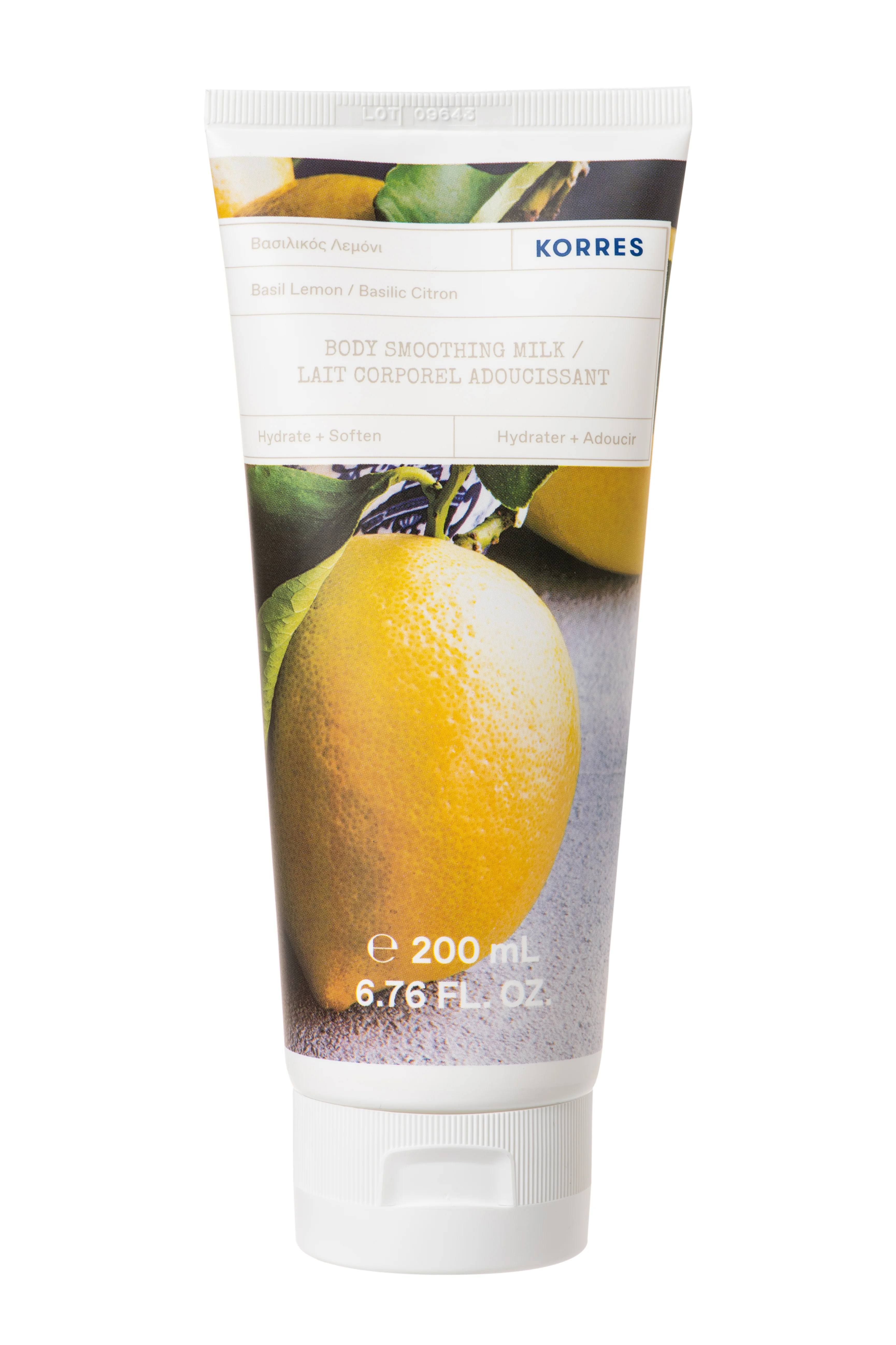 BASIL LEMON GLÄTTENDE KÖRPERLOTION 200ml
