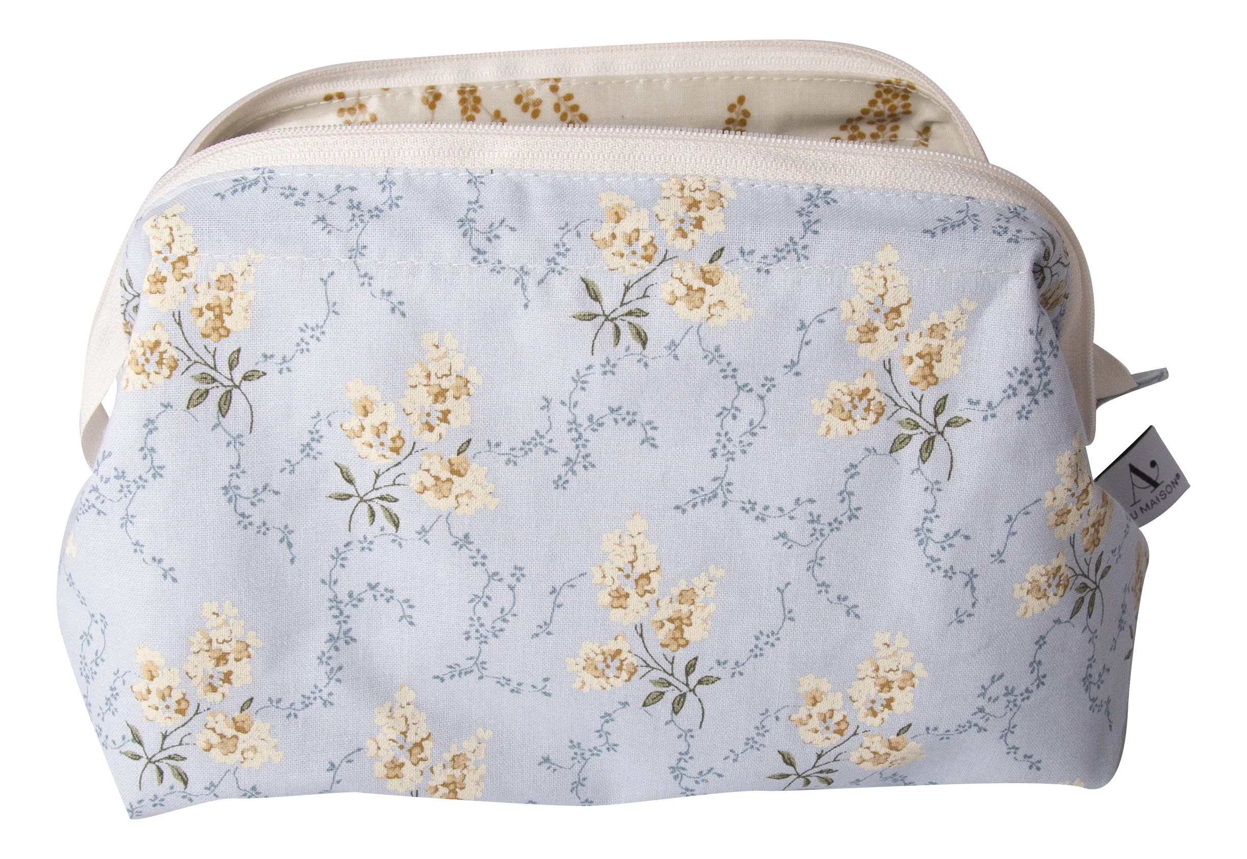 KOSMETIKTASCHE  ADELE-HELLBLAU